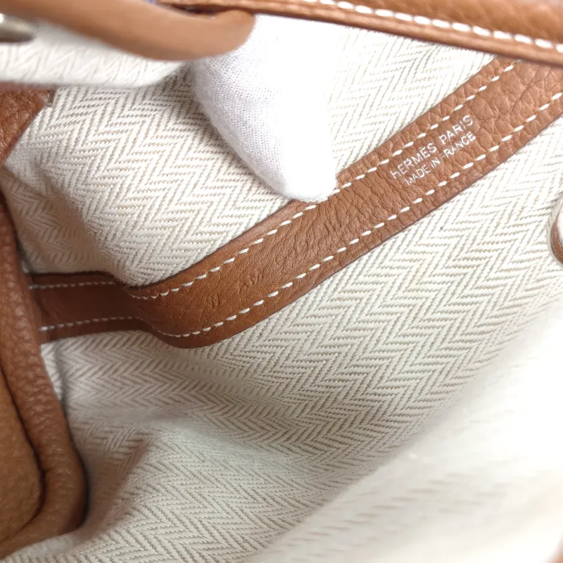 Hermès Top Handle Bag Neo Garden 23 Mini37 Brown Negonda Calfskinmini23 × 10 × 16 cm — detail view 1 of 9