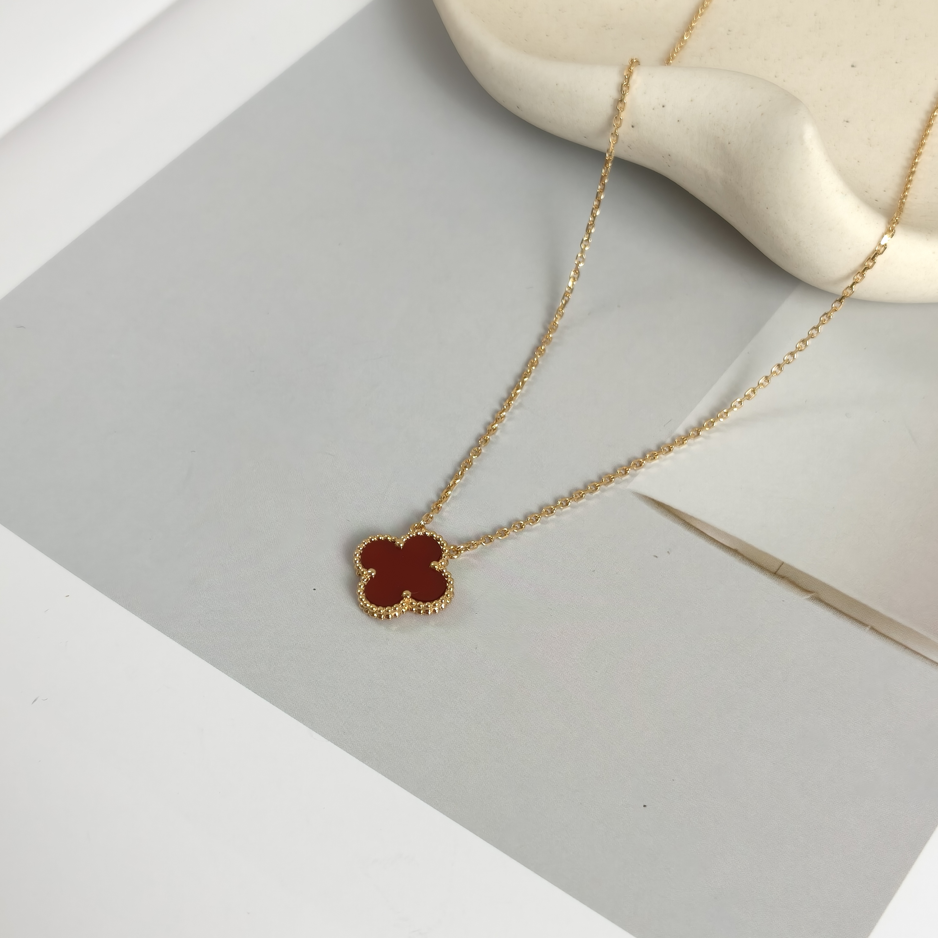 Van Cleef & Arpels Necklace Alhambra Alhambra Collection Necklace 42㎝Vintage Small — cover view 8 of 9