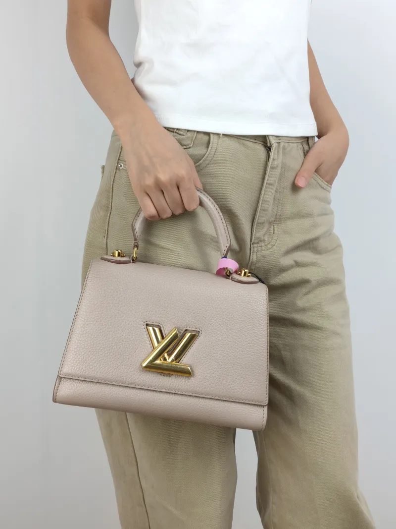 Louis Vuitton Crossbody Bag Twist One Handle Edition Calfskin Small 25 × 11 × 17 cm Conditioned — on-model view 2 of 3
