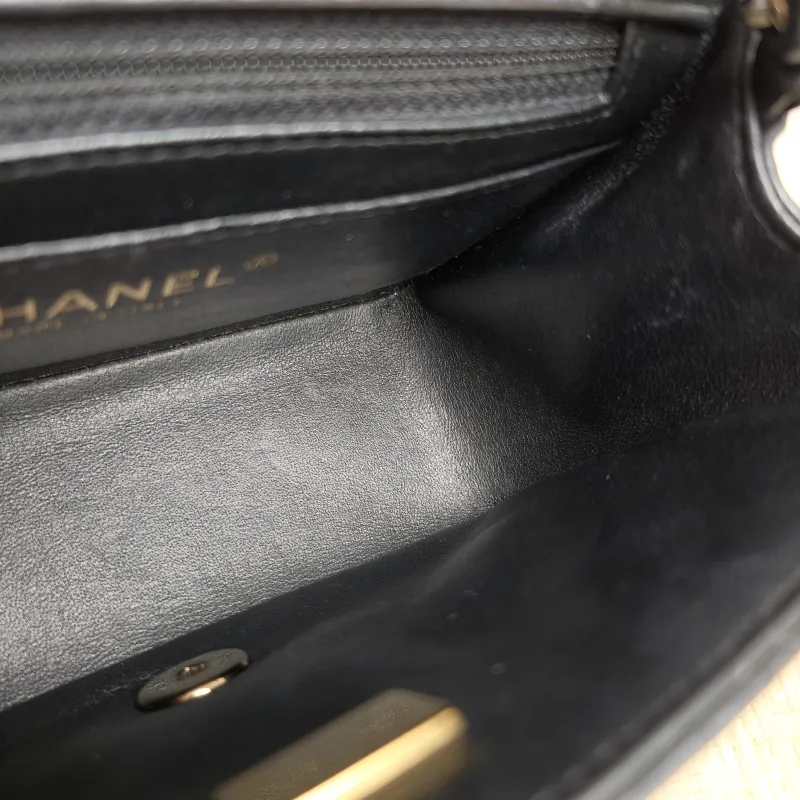 Chanel Crossbody Bag Classic Flap Mini CF Mini Black SL ambskinmini17 × 8 × 13.5 cm — detail view 13 of 13