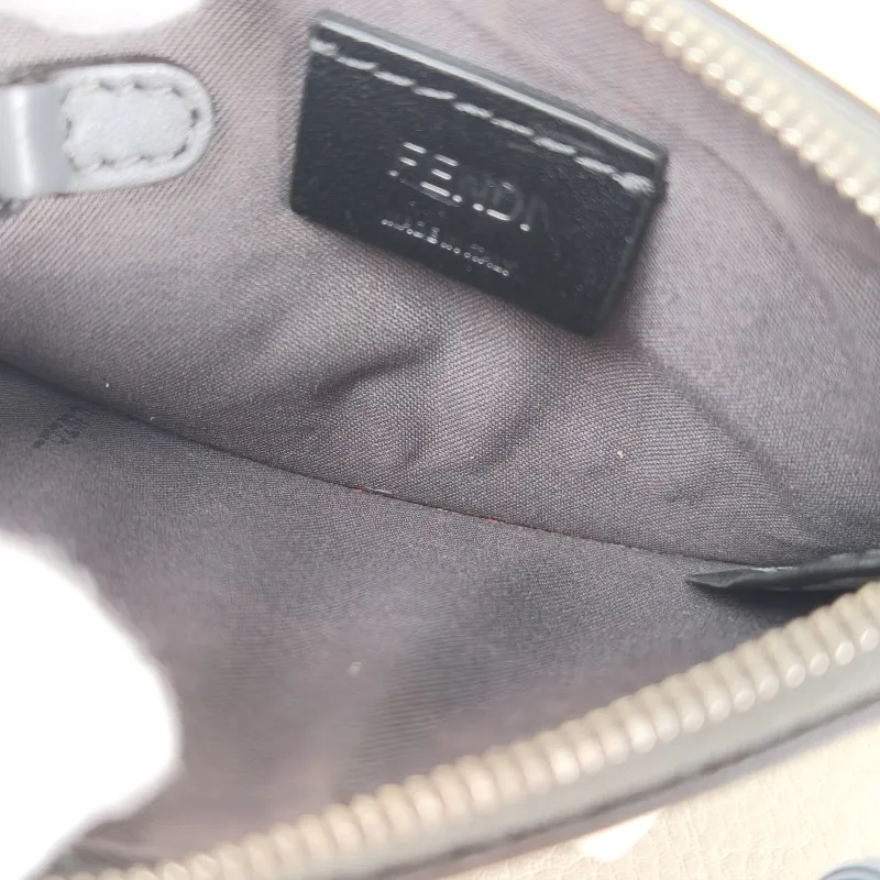 FENDI Wallet Wallet Wallet Dark Grey Calfskin One Size 13.5*7.5 — detail view 8 of 9