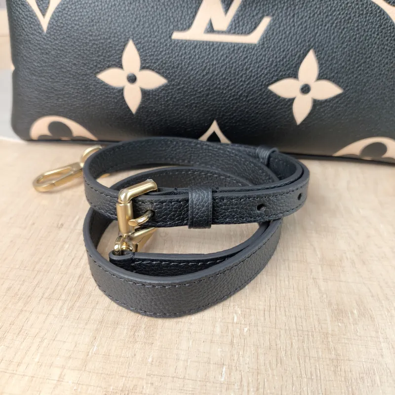 Louis Vuitton Crossbody Bag PETIT PALAIS Tote Bag Monogram Empreinte Embossed Calfskin Small 29 × 12.5 × 18 cm — detail view 13 of 13