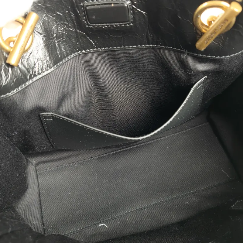 SAINT LAURENT Shoulder Bag Niki Shopping Tote Black Calfskin Small 25 × 10 × 19 cm — detail view 12 of 12
