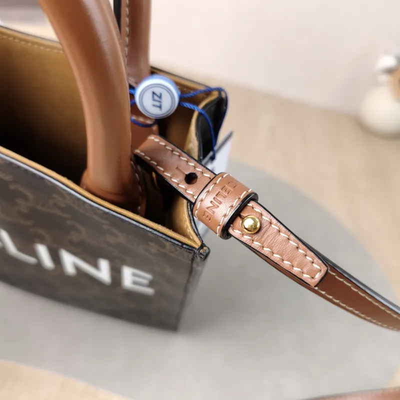CELINE Crossbody Bag CABAS Mini Monogram PVC Mini 17 × 4 × 20.5 cm — detail view 5 of 12