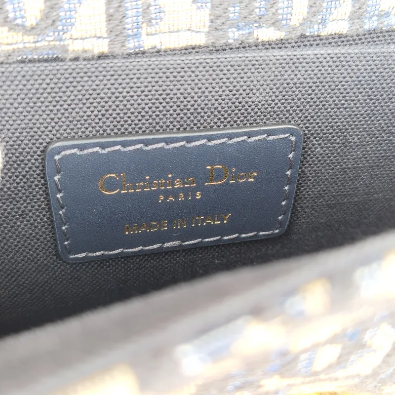 DIOR Crossbody Bag30 Montaigne East-West 30Blue Canvas Small21 × 6 × 12 cm — detail view 11 of 12
