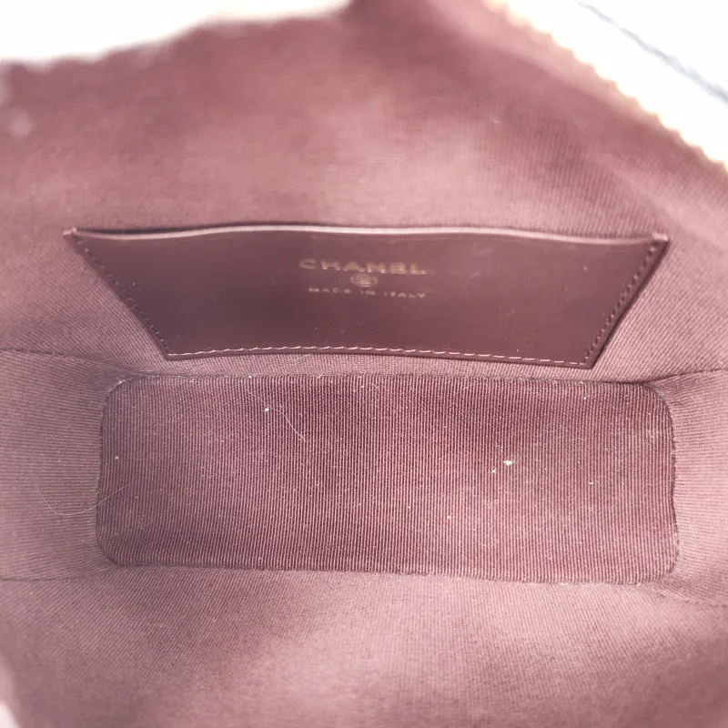 Chanel Crossbody Bag Vanity Case Bag Black Grained Calfskin One Size 21.5 × 7.5 × 19 cm — detail view 5 of 12