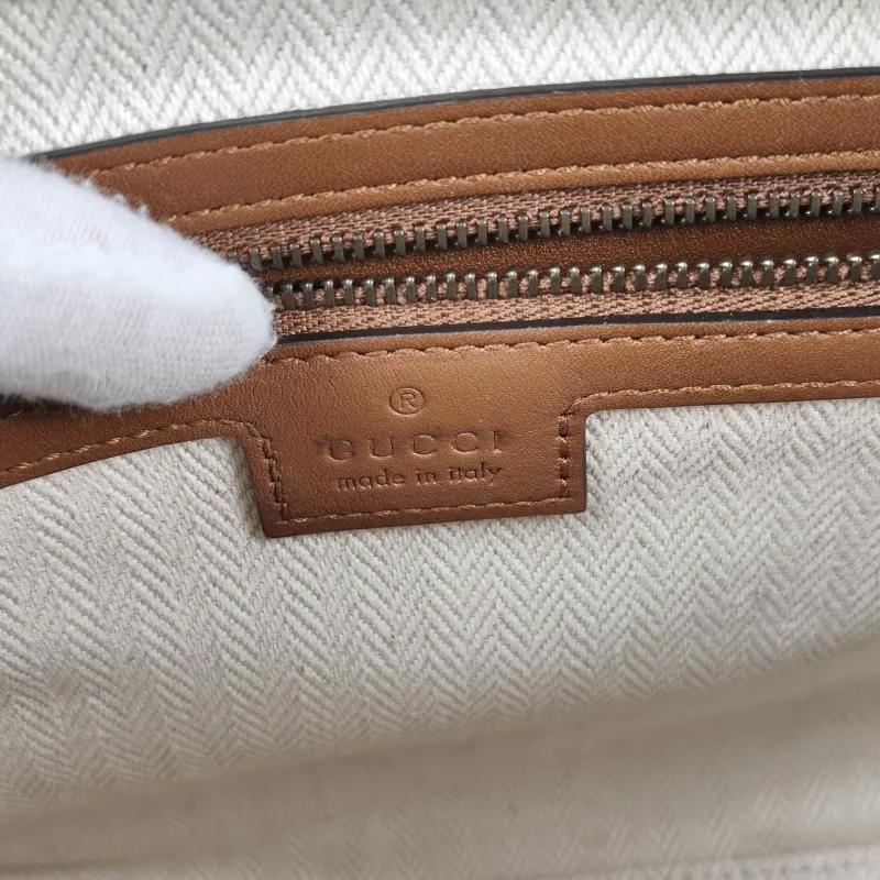 GUCCI Crossbody Bag GG Emblem Crossbody Bag Monogram PVC Small23 × 7 × 17 cm — detail view 4 of 13