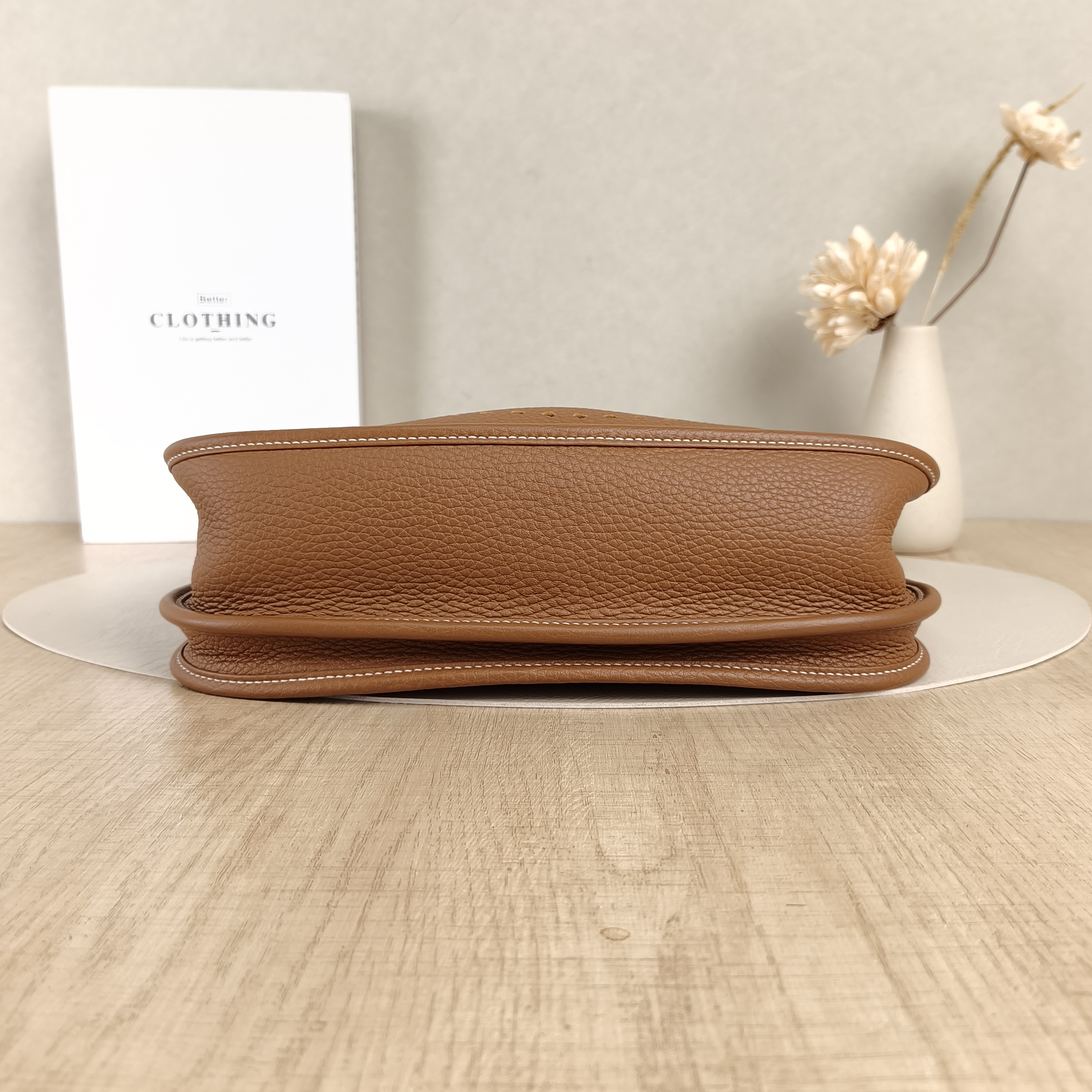 Hermès Crossbody Bag Evelyne 29 29 Taurillon Clemence TC Calfskin One Size29 × 7 × 30 cm — cover view 5 of 5