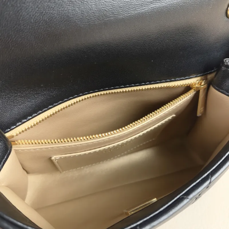 Chanel Crossbody Bag 24c mini Black Lambskin One Size 20.5 × 6 × 14 cm — detail view 11 of 13