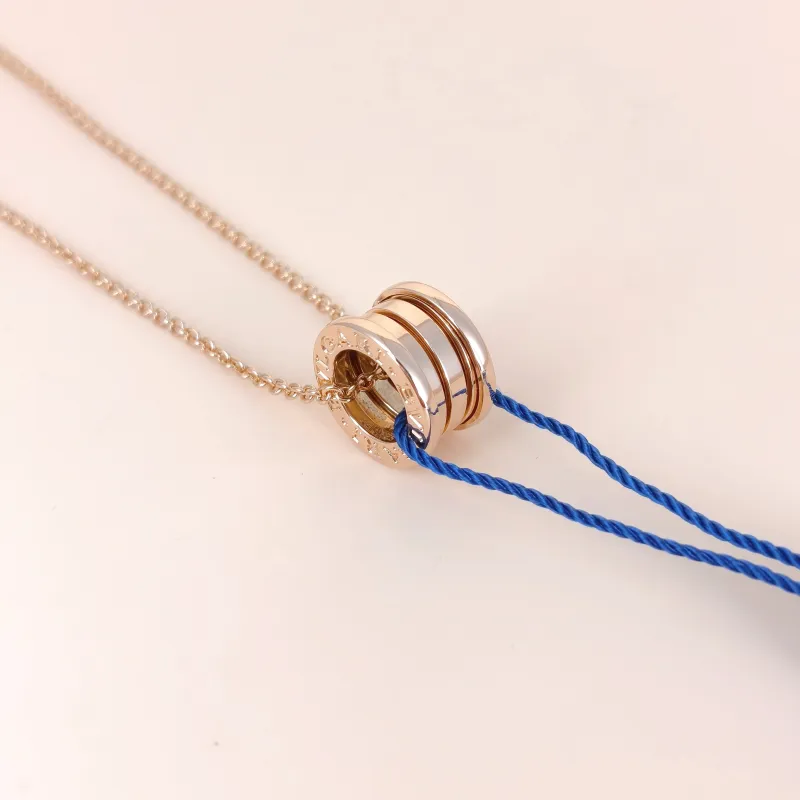 Bvlgari Necklace B.ZERO1Collection Necklace Rose Gold 18KR ose Gold Small 45cm — cover view 6 of 10