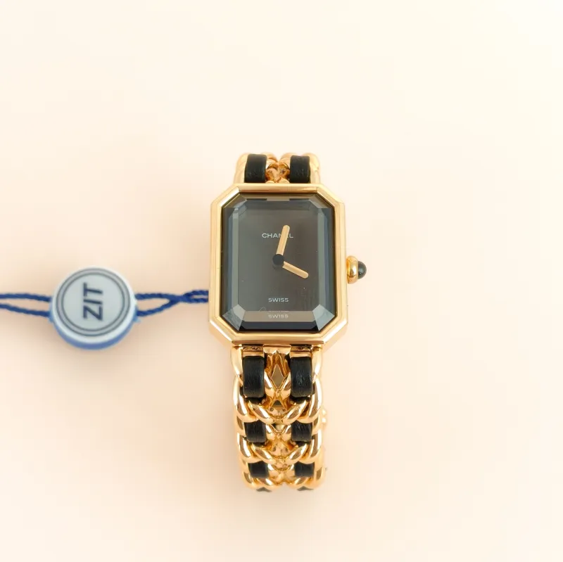 Chanel Watch · Première Édition Originale Black with Gold-Tone Hardware Black with Gold-Tone Hardware One Size Black 26.1* 20mm