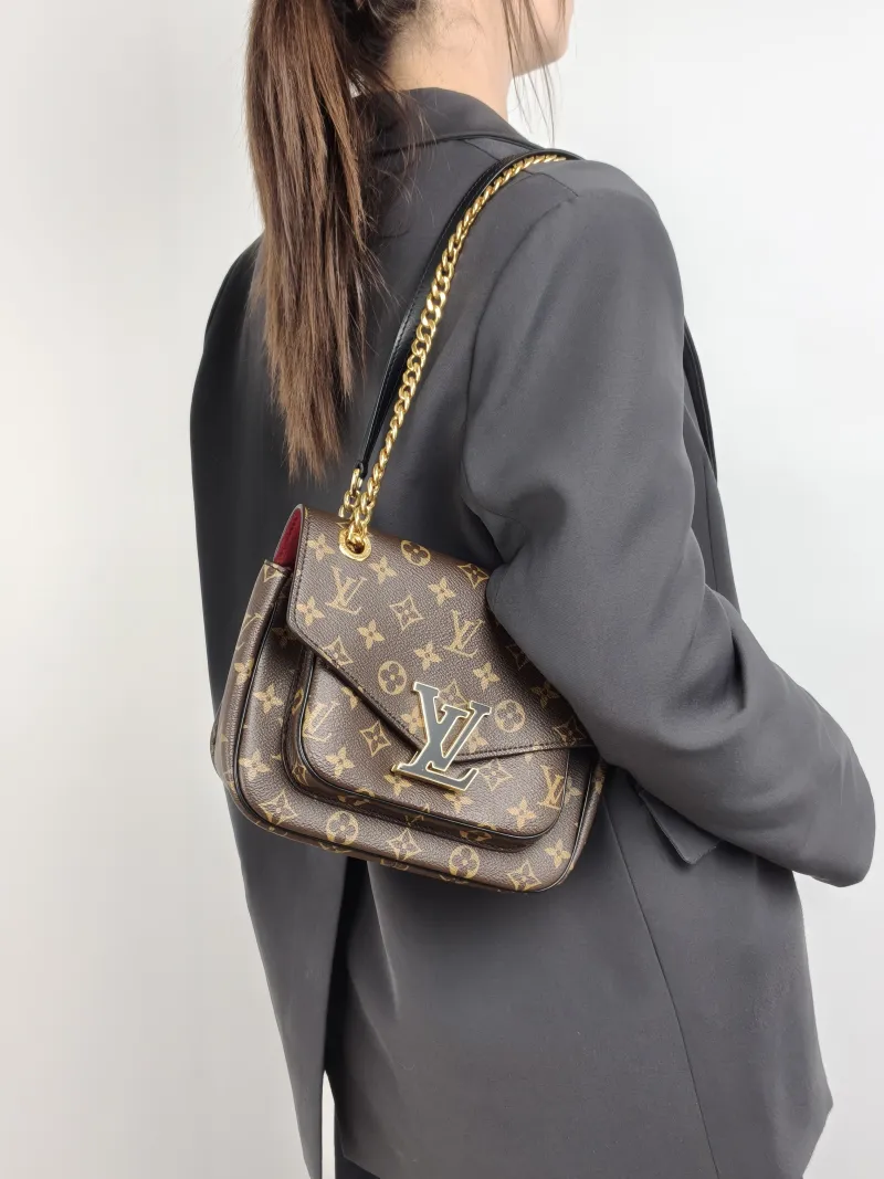 Louis Vuitton Crossbody Bag Passy Messenger Bag Monogram PVC Small 23 × 9 × 17 cm — on-model view 2 of 2