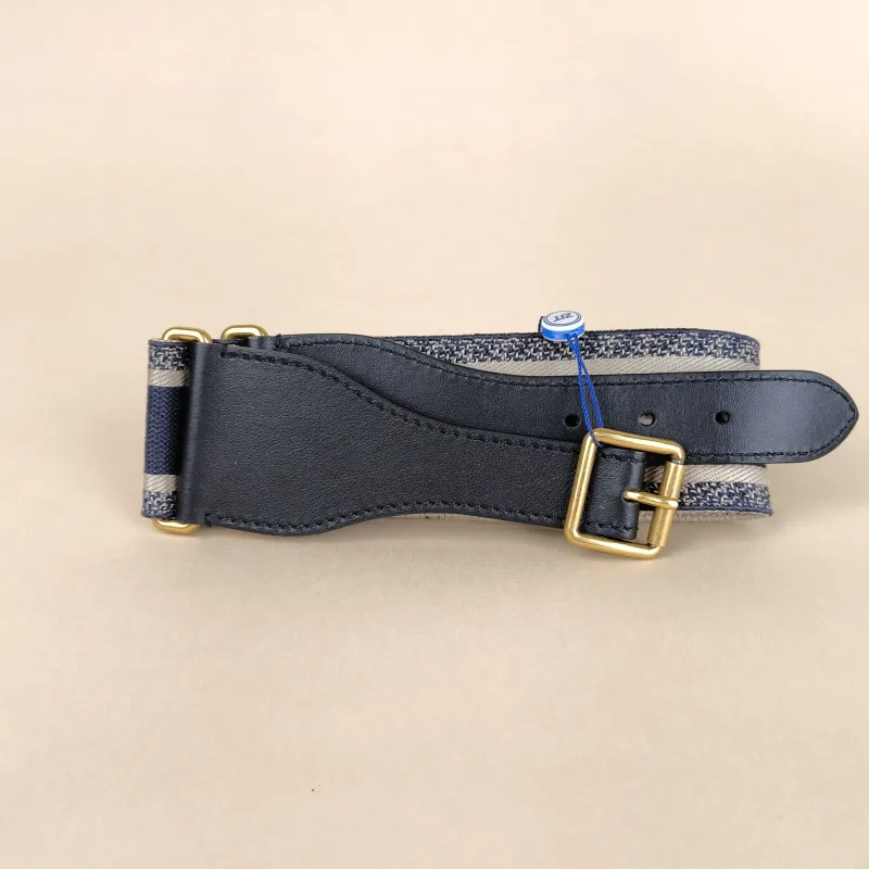 DIOR Shoulder Strap Shoulder Strap Blue Canvas One Size