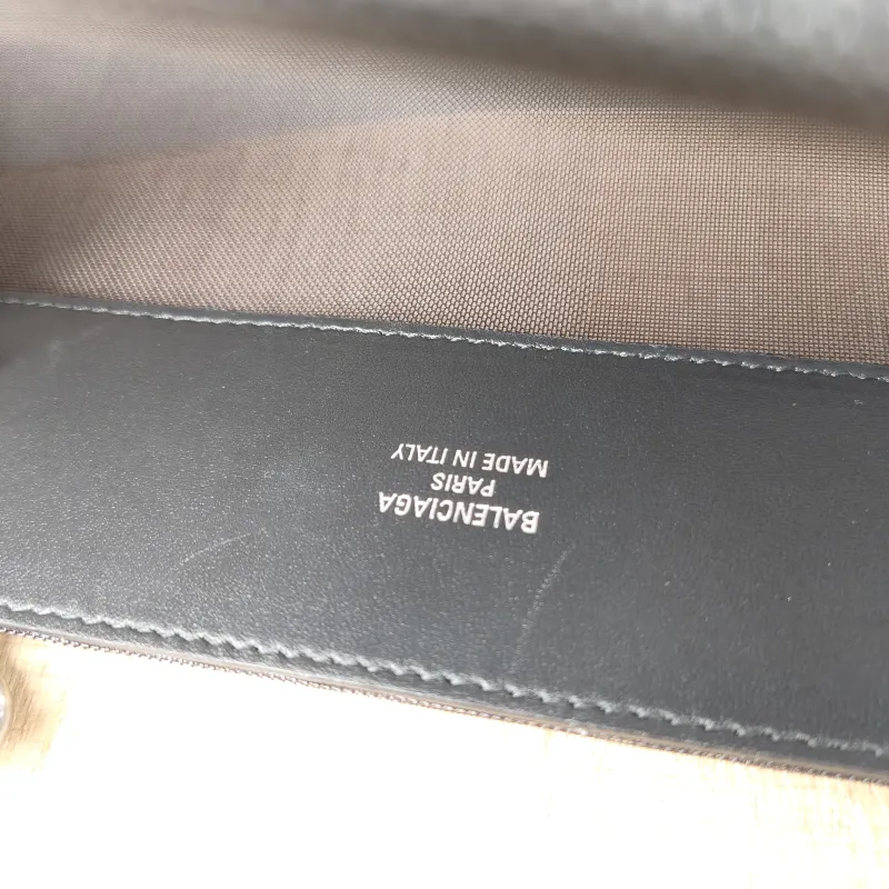 BALENCIAGA Top Handle Bag Tote Bag Black One Size 34.5 × 14 × 27 cm — detail view 5 of 15