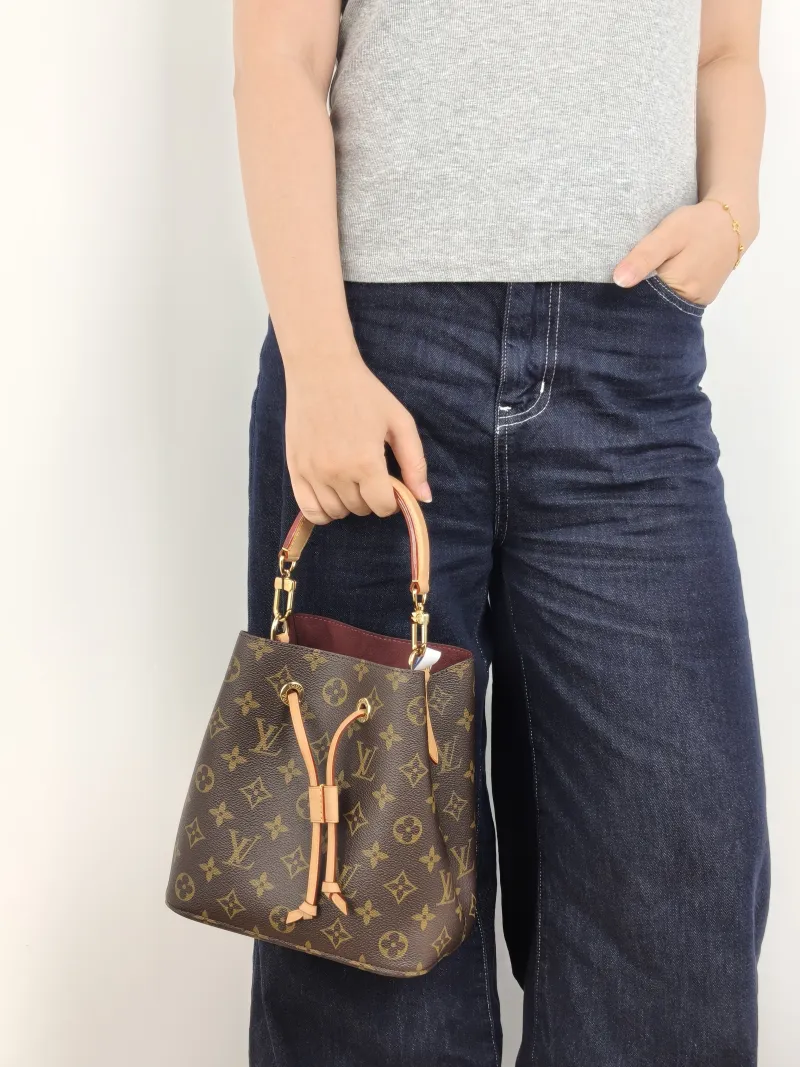 Louis Vuitton Crossbody Bag NÉONOÉ Bucket Bag BB Monogram PVC BB 20 × 13 × 20 cm — on-model view 1 of 3