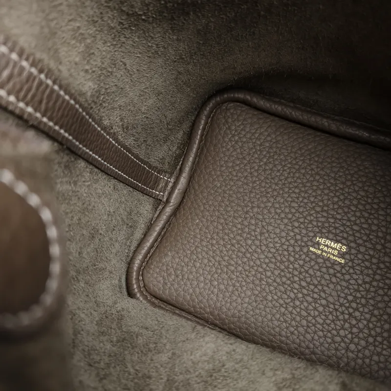 Hermès Top Handle Bag Picotin Lock 18 18 18 TC Calfskin Small 18 × 13 × 18 cm K — detail view 8 of 10