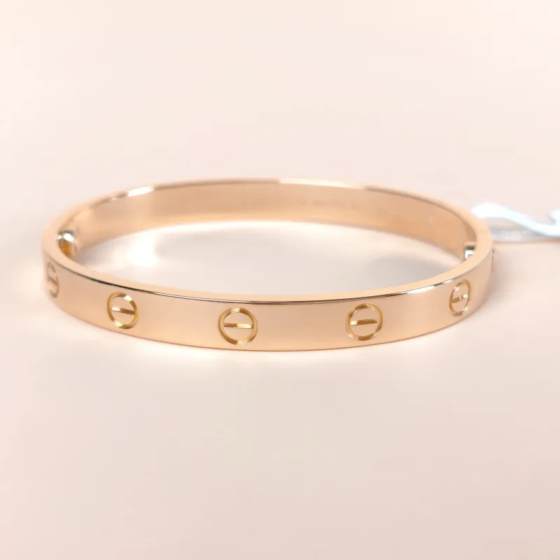 CARTIER Bangle Love Collection Bangle Rose Gold 18KR ose Gold Edition 16 — cover view 3 of 10