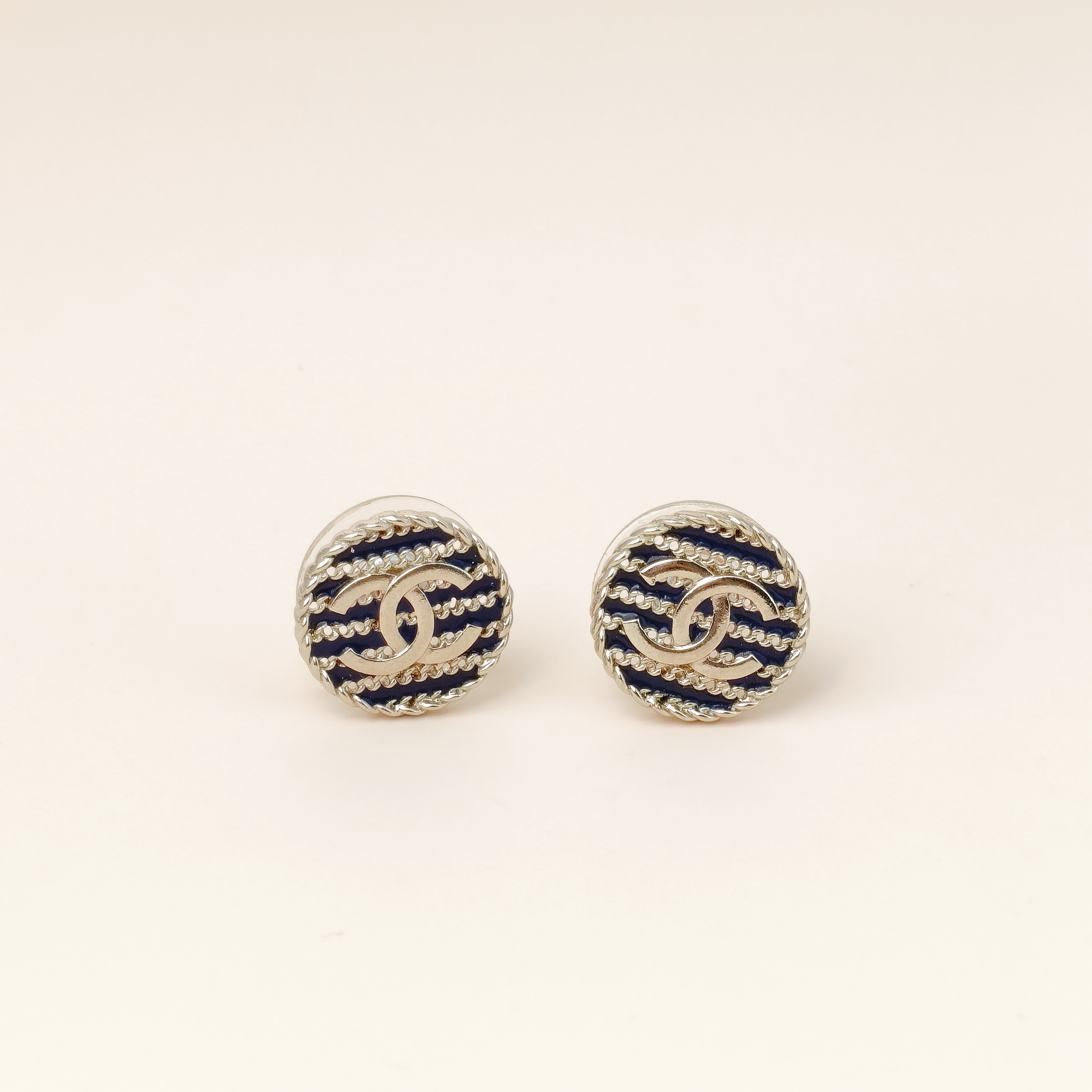 Chanel Earrings c Earrings Gold One Size