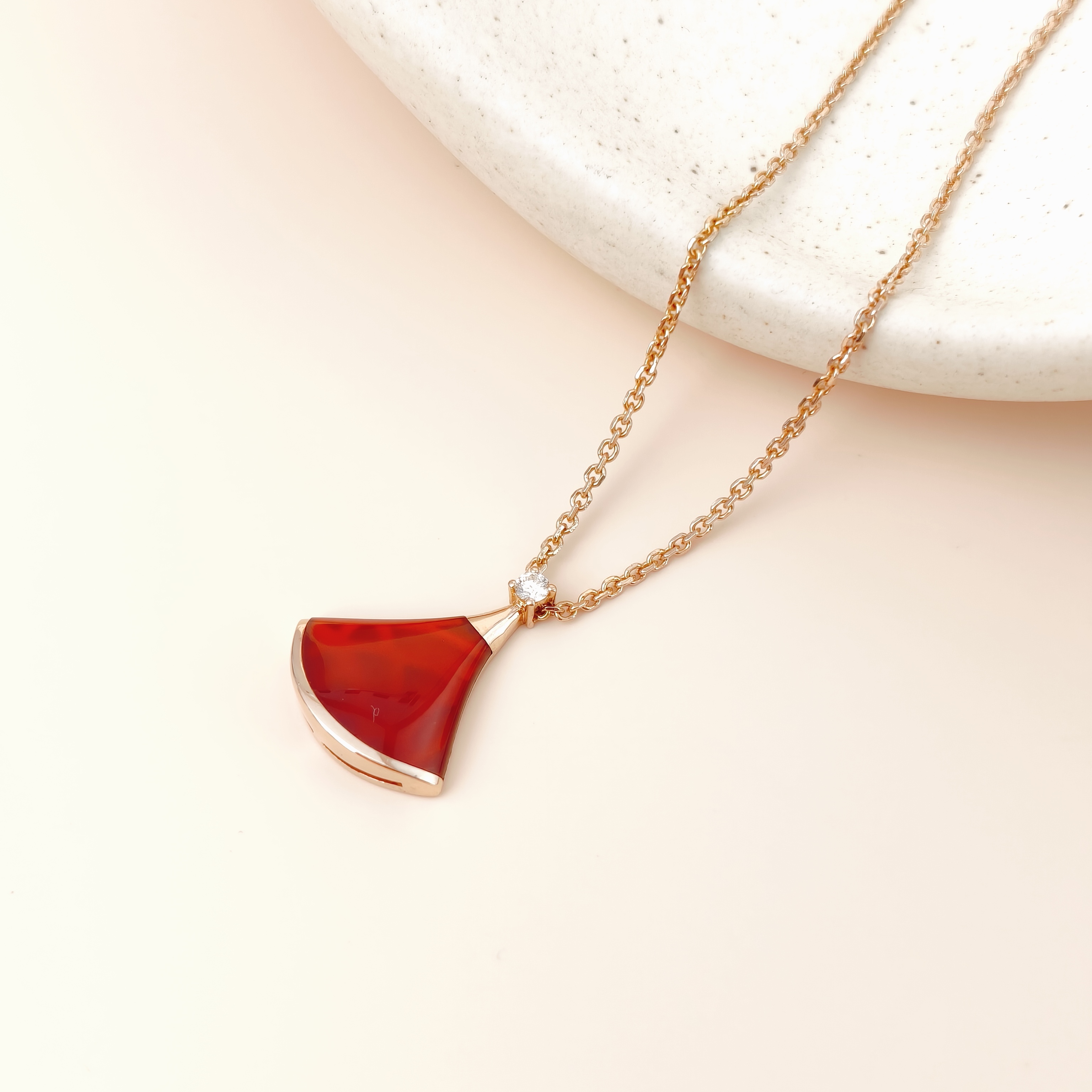 Bvlgari Necklace DIVAS’ DREAM Collection Diamond18KY ellow Gold One Size1.5*41-43 — cover view 10 of 12