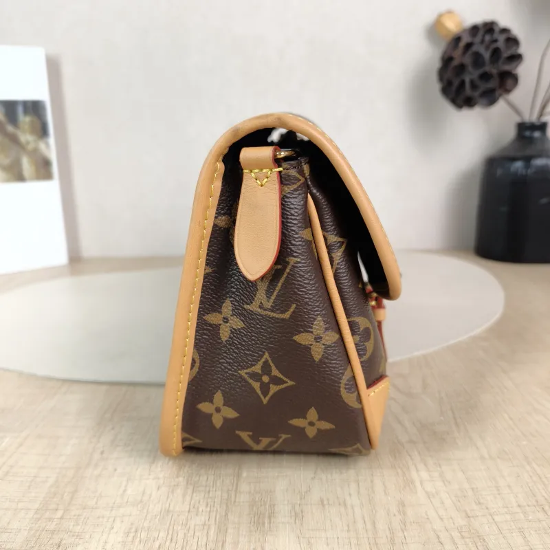 Louis Vuitton Crossbody Bag Diane Baguette Bag Shoulder Strap PVC Small 24 × 9 × 15 cm — detail view 2 of 13