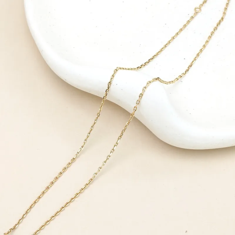 Hermès Necklace O'Kelly Necklace Gold Black One Size48cm — cover view 10 of 10