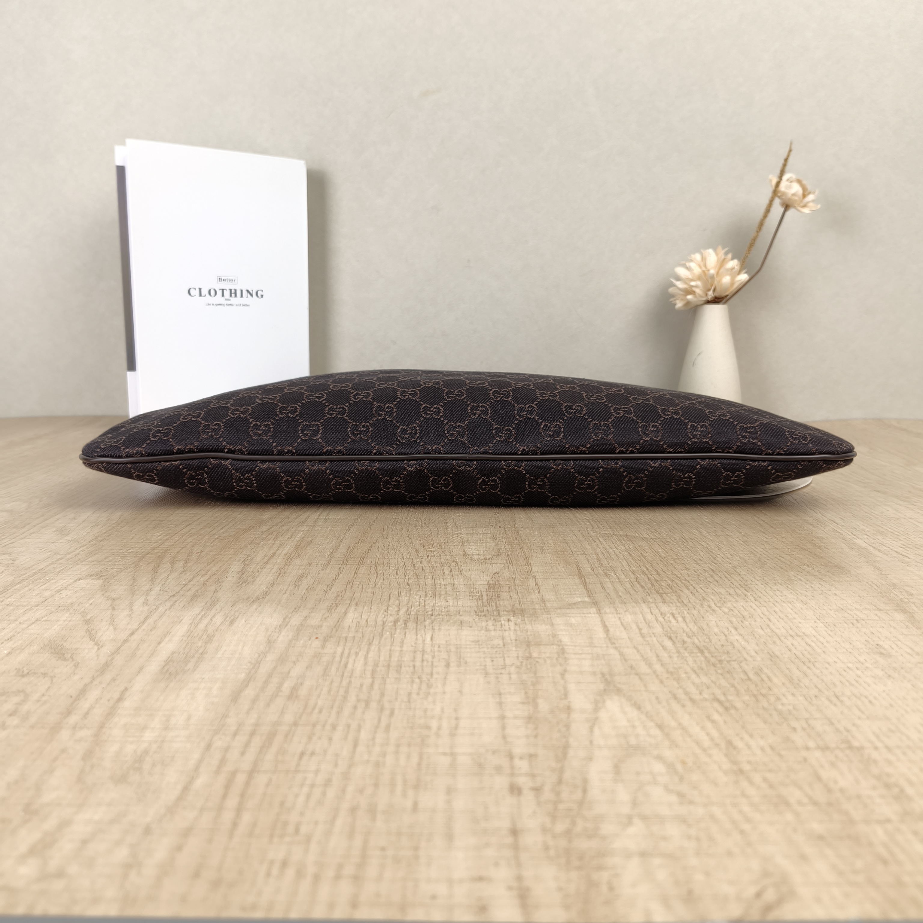 GUCCI Crossbody Bag Crossbody Bag Brown Canvas One Size47*34 — cover view 3 of 4