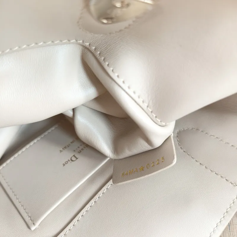 DIOR Top Handle Bag TOUJOURS Edition Beige Calfskinmini13 × 12 × 15 cm — detail view 4 of 15