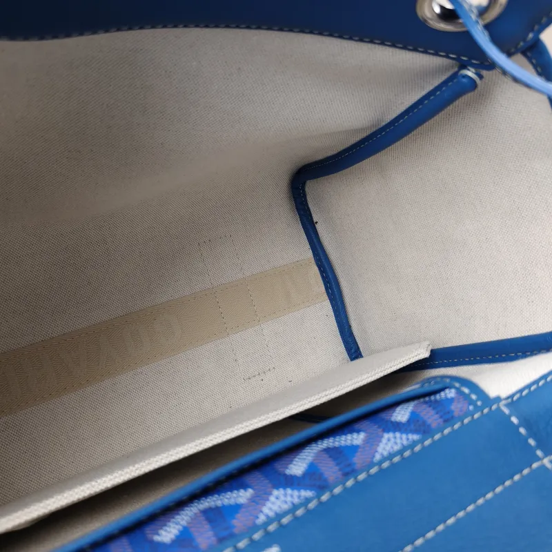 GOYARD Shoulder Bag Rouette Shoulder Bag Blue PVC Small 31 × 14 × 23 cm — detail view 1 of 12