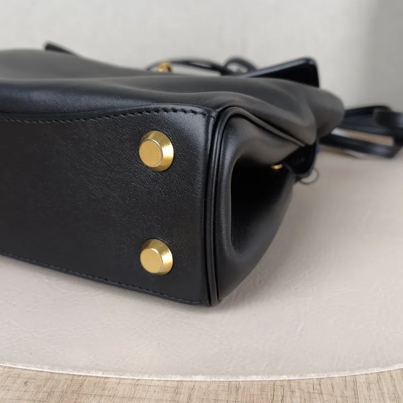 BALENCIAGA Crossbody Bag RODEO Black CC alfskin Mini 23 × 10 × 17 cm — detail view 5 of 13