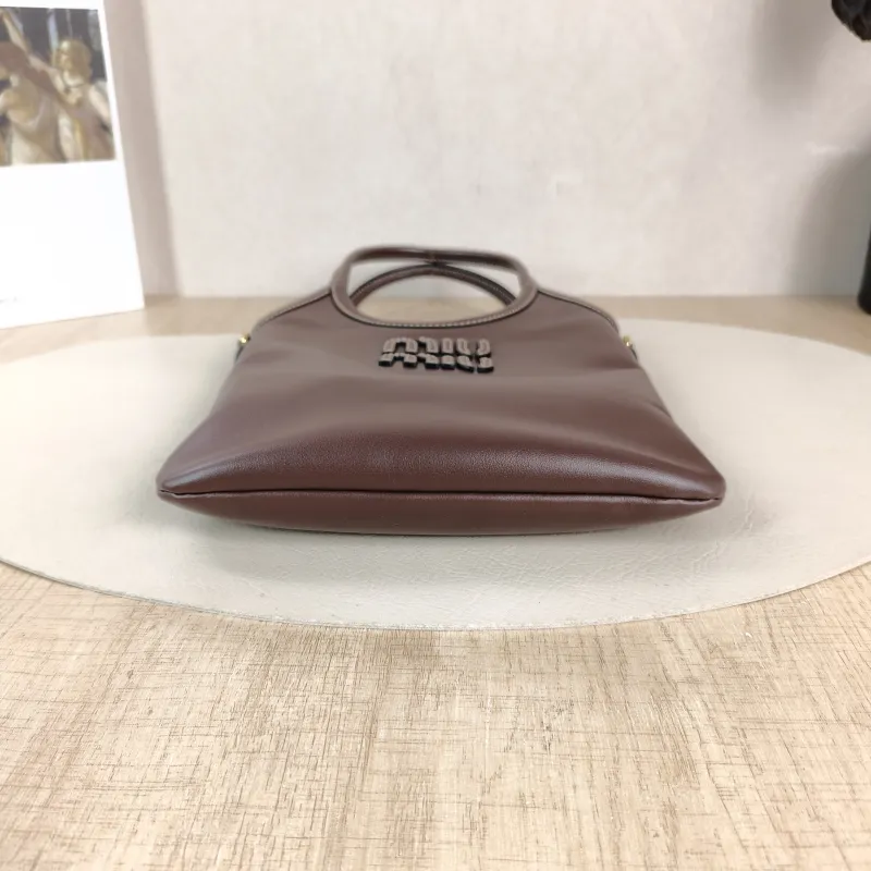 Miumiu Shoulder Bag IVY Tote Shopping Tote Calfskin Mini 20*24 — cover view 5 of 6
