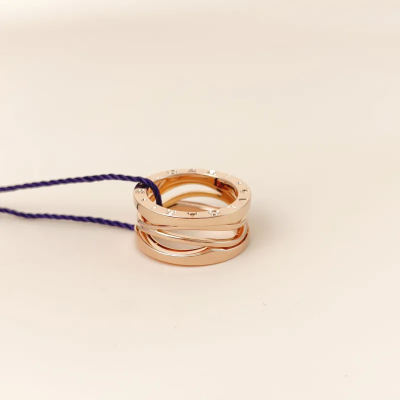 Bvlgari Ring B.zero1Collection Ring Rose Gold 18KR ose Gold One Size 52