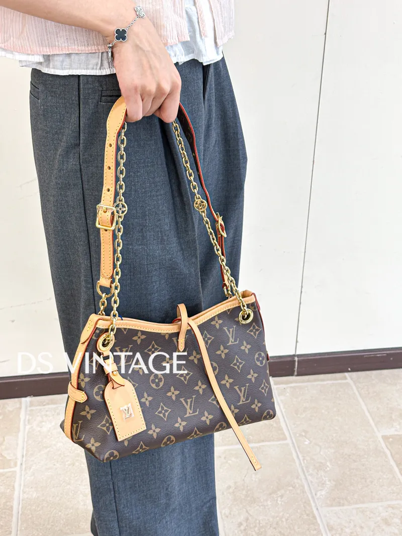 Louis Vuitton Crossbody Bag Carryall BB Monogram PVCBB26 × 10 × 17 cm — on-model view 3 of 3