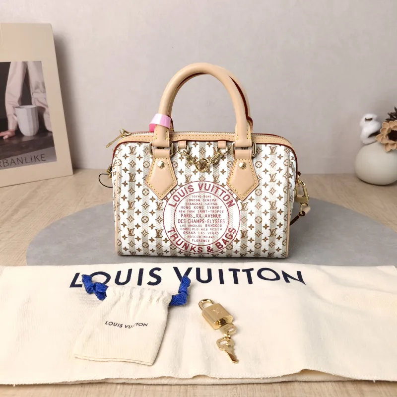 Louis Vuitton Crossbody Bag Speedy20 LV Circle Canvas One Size 20.5 × 12 × 13.5 cm — cover view 3 of 6