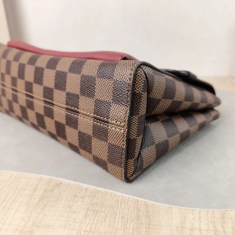 Louis Vuitton Shoulder Bag VAVIN Red · PVC Small 25 × 9.5 × 17 cm — detail view 5 of 13