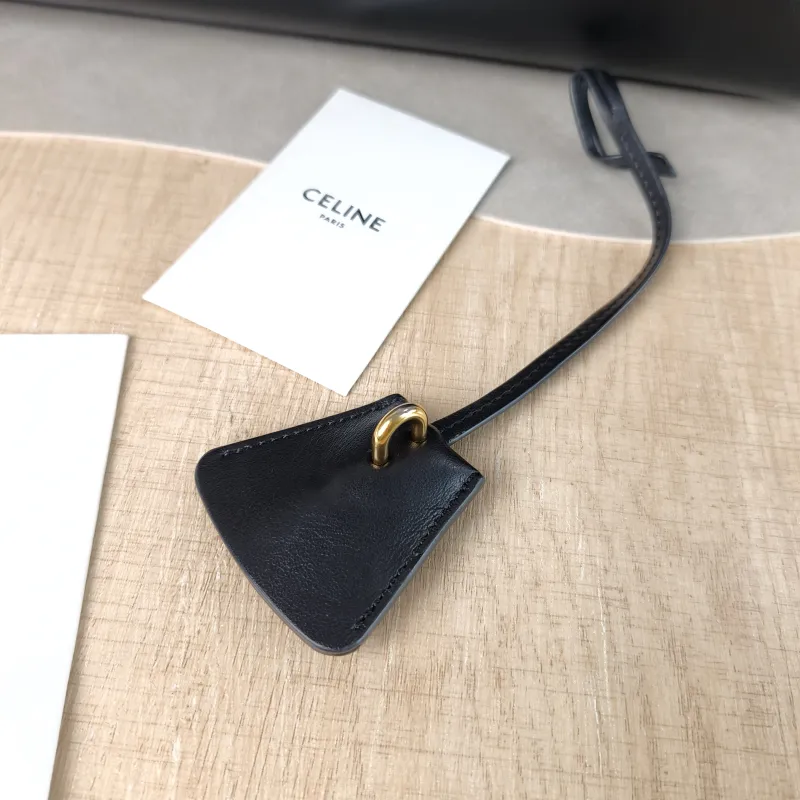 CELINE Shoulder Bag Cabas 16 Tote Bag Black Calfskin Large 37 × 14 × 26 cm — detail view 1 of 13