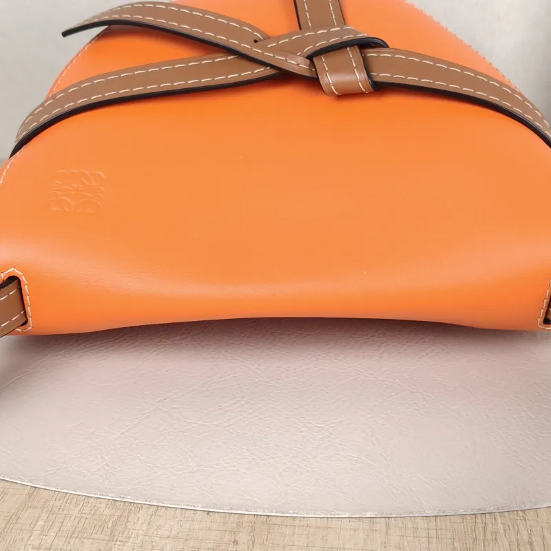LOEWE Crossbody Bag Gate Colorblock Calfskin Medium 25 × 11.5 × 19 cm — detail view 1 of 11