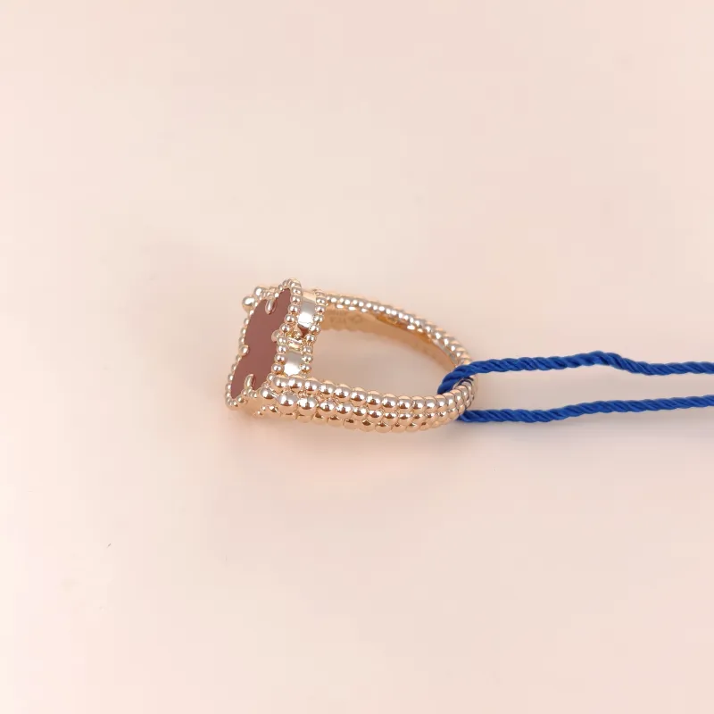 Van Cleef & Arpels Ring Alhambra Alhambra Collection Ring Diamond18KR ose Gold Vintage Small 52 — cover view 2 of 8