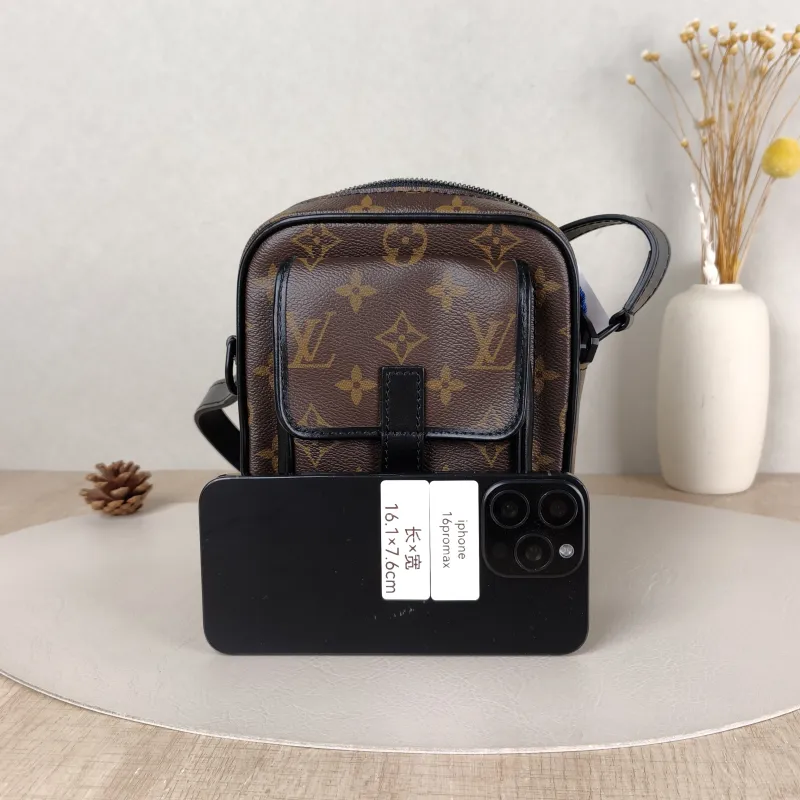 Louis Vuitton Crossbody Bag Christopher Camera Bag Monogram PVC Mini 15 × 8 × 17 cm — cover view 4 of 5