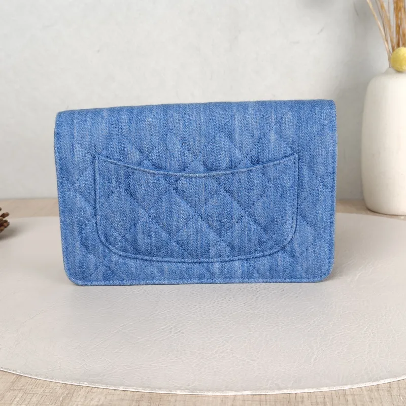 Chanel Crossbody Bag CF WOCWOC Bag Blue Mini 19.2 × 3.5 × 12.3 cm — cover view 5 of 5