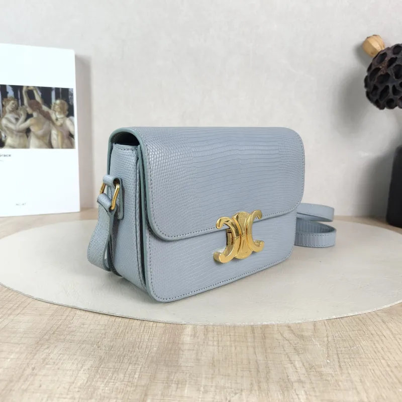 CELINE Crossbody Bag Teen Triomphe Small 18.5 × 6 × 14 cm — cover view 5 of 5