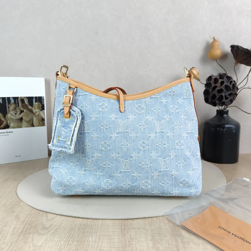 Louis Vuitton Crossbody Bag Carryall Blue Small 29 × 12 × 24 cm — cover view 5 of 6