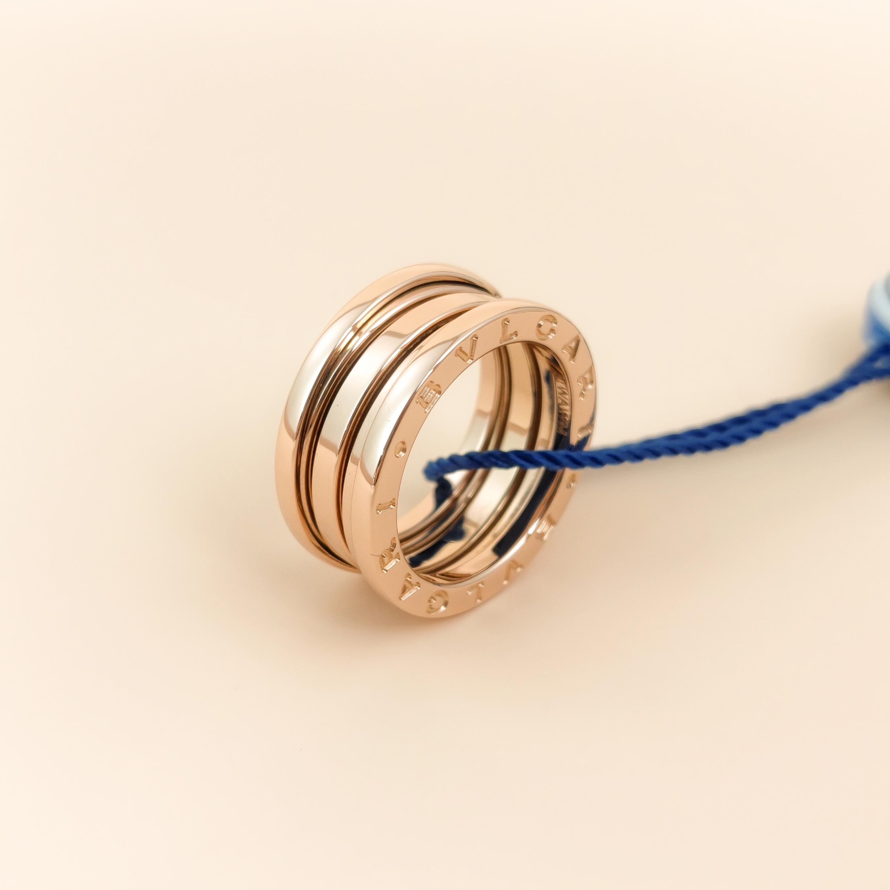 Bvlgari Ring B.zero1Collection Ring Rose Gold 18KR ose Gold One Size51