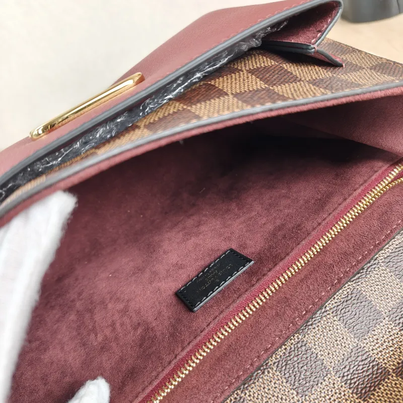 Louis Vuitton Shoulder Bag VAVIN Red · PVC Small25 × 9.5 × 17 cm — detail view 1 of 13