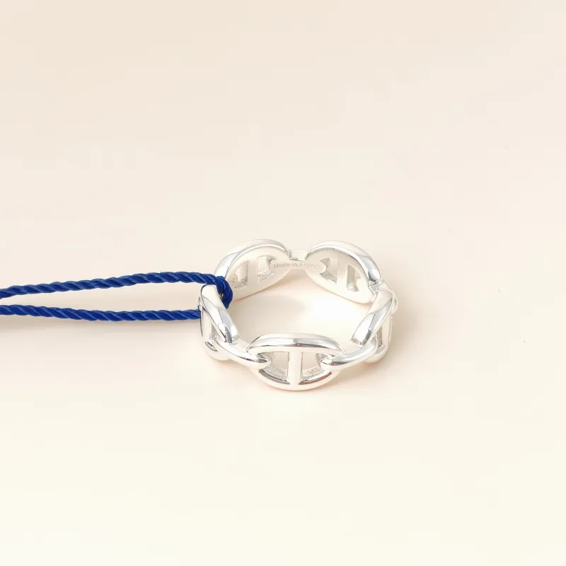 Hermès Ring Chaine d'Ancre Enchainee Ring Silver925 One Size57 — cover view 7 of 8