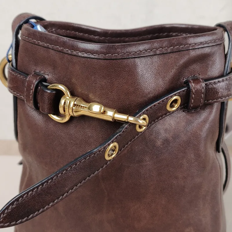 Miumiu Crossbody Bag Aventure Bucket Bag Lambskin Mini 17 × 4.5 × 19 cm — detail view 6 of 10