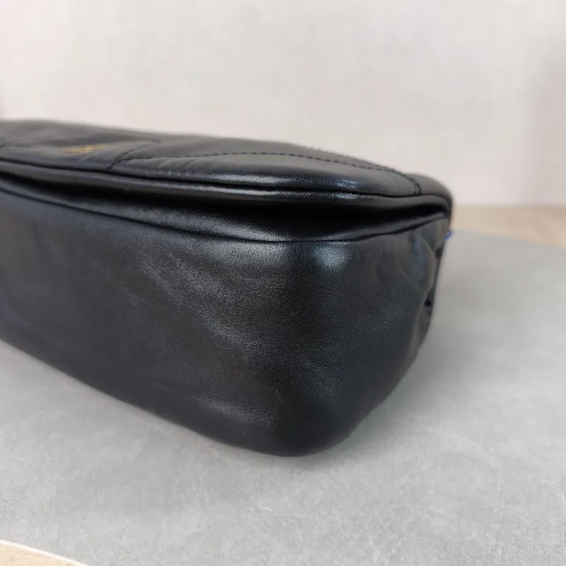 SAINT LAURENT Crossbody Bag Jamie 4.3 Chain Bag Black SL ambskin Mini 20 × 7 × 12 cm — detail view 5 of 14