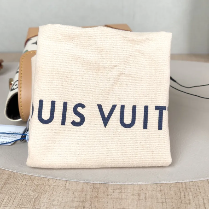 Louis Vuitton Crossbody Bag Nano Steamer Shoulder Bag Tyler Yellow PVC nano 15 × 7 × 18 cm — detail view 12 of 13