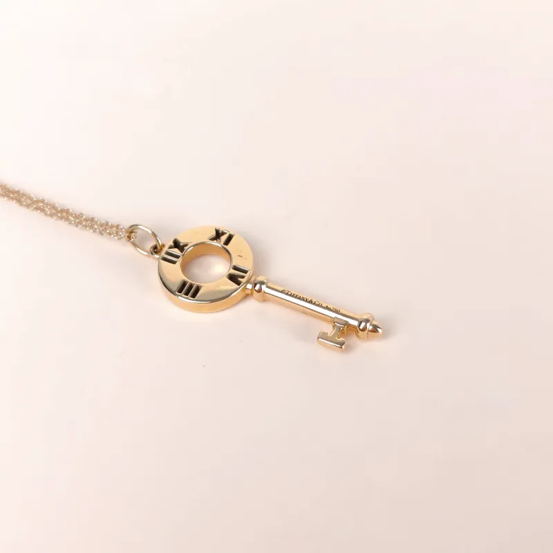 Tiffany&Co. Necklace Atlas Collection Rose Gold Diamond18KR ose Gold One Size 45cm — cover view 6 of 9