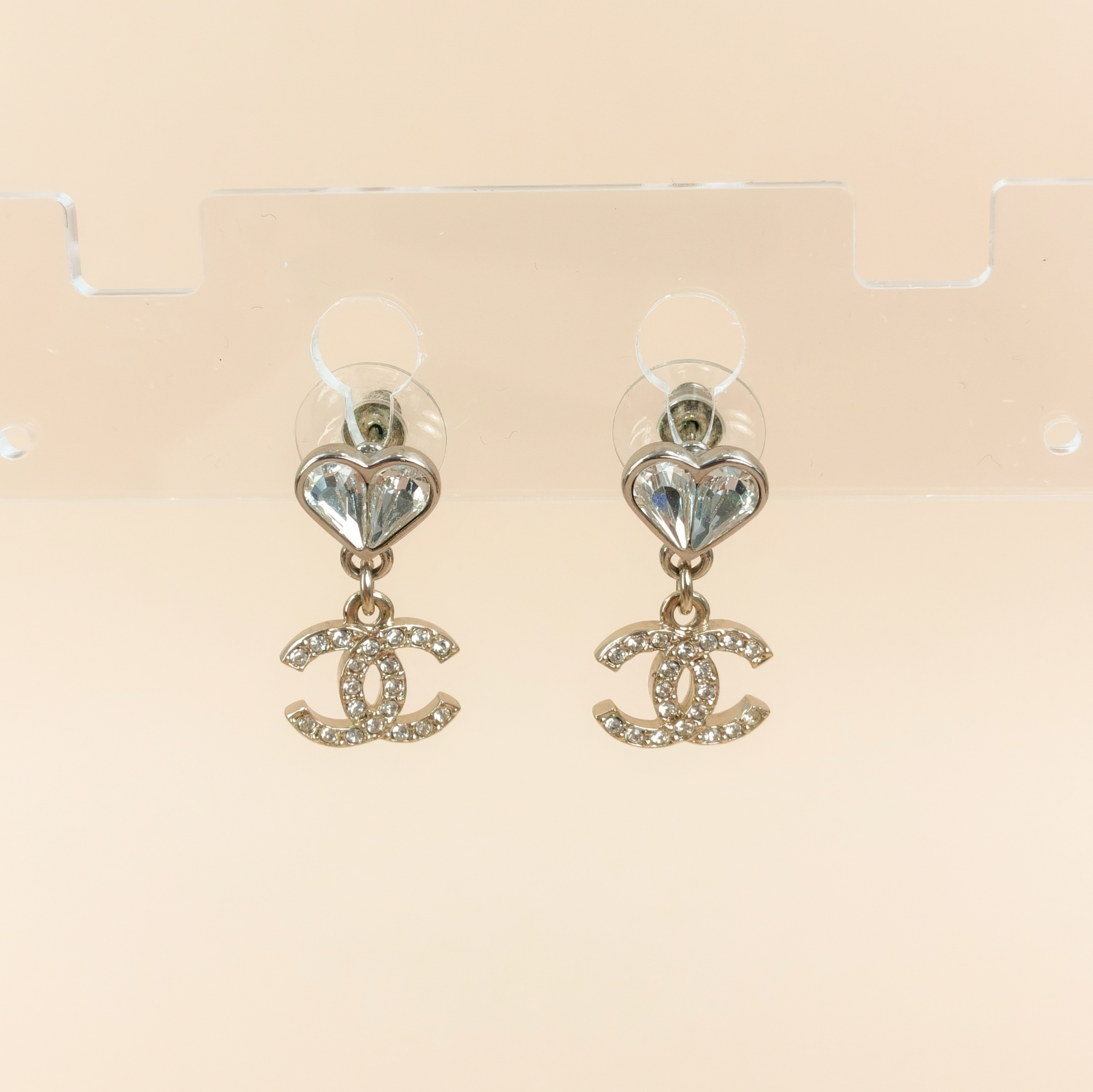 Chanel Earrings c Earrings Gold · Silver One Size