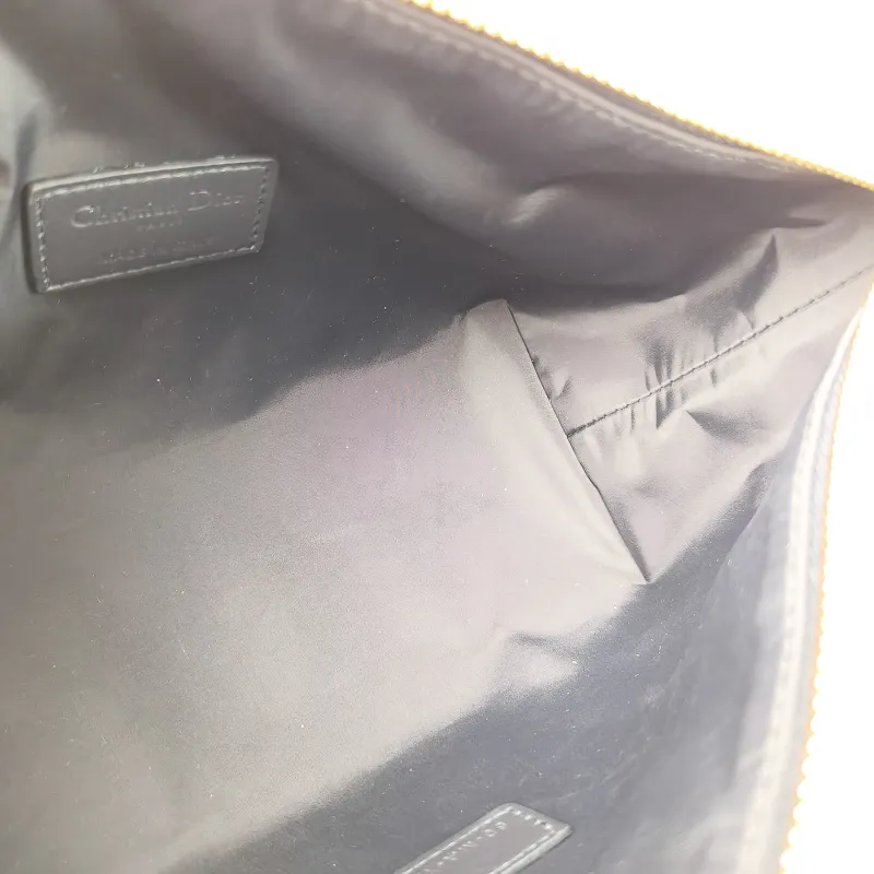 DIOR Top Handle Bag Travel Nomad Collection · White Blue Medium 22 × 9.5 × 13 cm — detail view 7 of 13